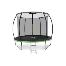 Батут Outtec Premium 10ft (312cm) чорно-зелений з внутрішньою сіткою